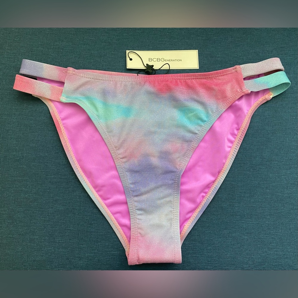 NWT BCBG Women’s Bikini Bottoms, Size Large